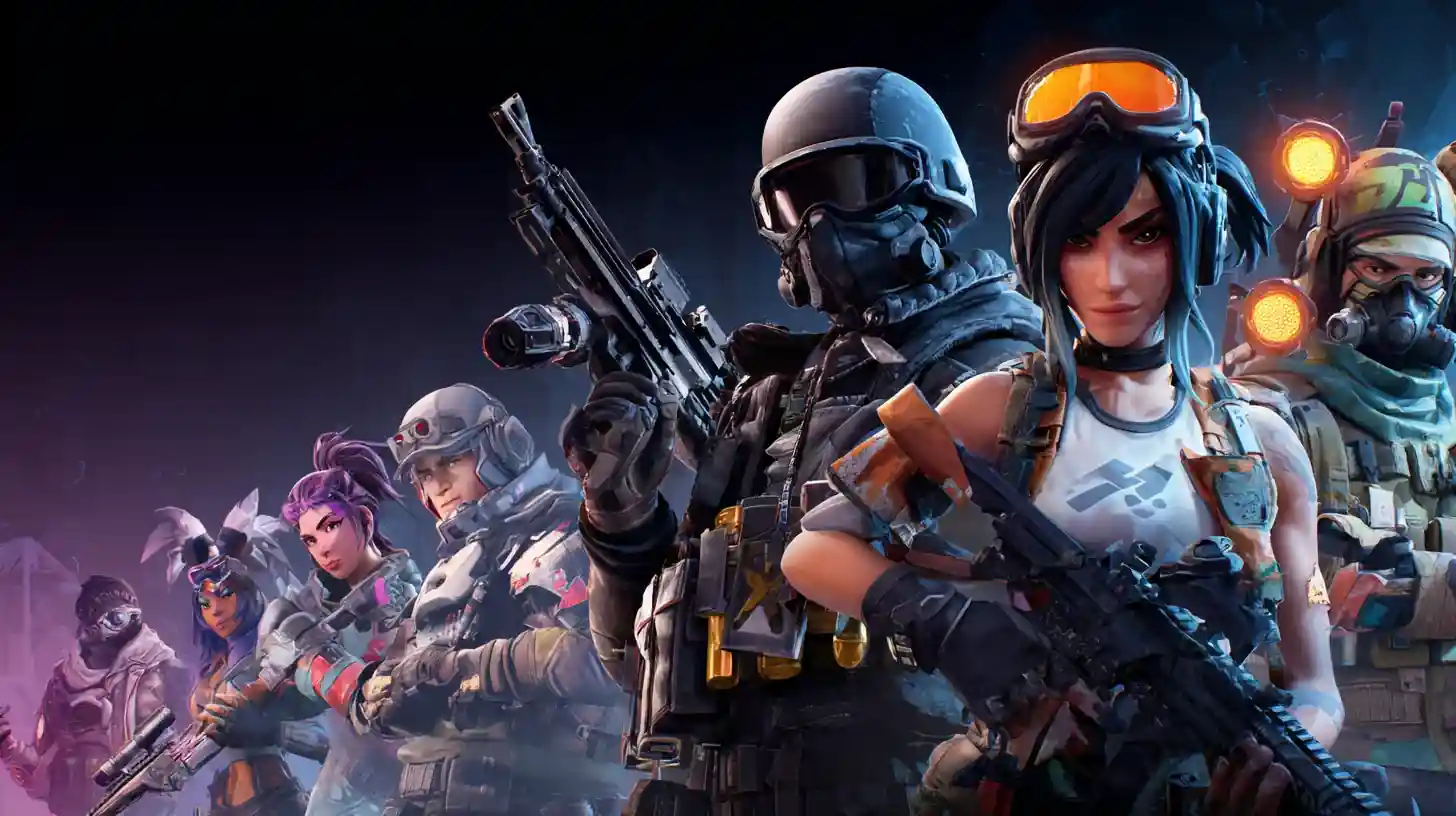 ตัวละครเกมอีสปอร์ตพร้อมชุดและอาวุธในประเทศไทย